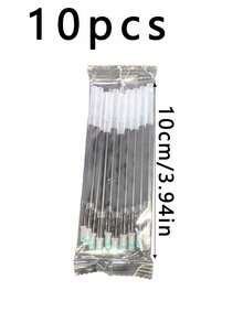 5Pcs Jasmine White Tea Scented Retractable Gel Pens, Cute Ins Aesthetic No Clip Design, Quick Dry Smooth Writing Black 0.5mm Fine Point Pens, Student Exam & Journal Stationery - A - View 9