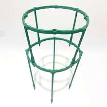 1 Set Semicircular Plastic Plant Support Frame, Easy Assembly Vine Climbing Trellis Stakes, Indoor Potted Flower Fixing Rods For Balcony Greenhouse Plant Layout & Vine Training - multicolor - View 8
