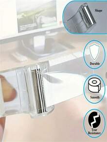 1 buah Dispenser Selotip Transparan Berbentuk Siput Berkualitas Tinggi, Alat Tulis Lucu untuk Penggunaan Kantor, Cocok untuk Kantor, Kreasi Kerajinan Tangan, Praktisi Seni, dan Bahan Scrapbooking Keluarga. - siput - View 7