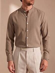 Core Aspect Camisa casual versátil para hombre para ir al trabajo - Multicolor - Ver 4