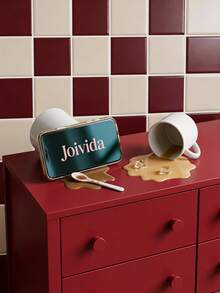 Joivida 1 Buah Mainan Gelas Minuman Terbalik Realistis untuk Lelucon, Alat Peraga Trik Lucu, Multifungsi, Dudukan Ponsel Meja, Ornamen Meja Dekoratif untuk Tata Letak Meja Sehari-hari - MultiWarna - View 1