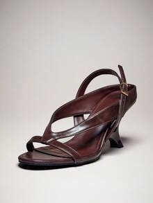 SHUZIA Women Platforms & Wedge Sandals - Coffee Brown - View 3
