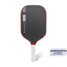 Raqueta de Pickleball JolaGEN5 de Fibra de Carbono Quinta Generación Núcleo PROV Moldeo Secundario por Prensado en Caliente - Rojo - Ver 1