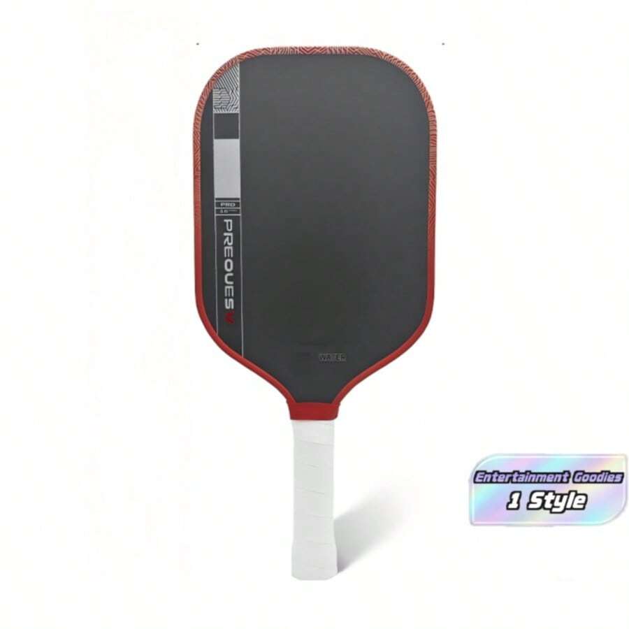 Raqueta de Pickleball JolaGEN5 de Fibra de Carbono Quinta Generación Núcleo PROV Moldeo Secundario por Prensado en Caliente - Rojo - Ver 1