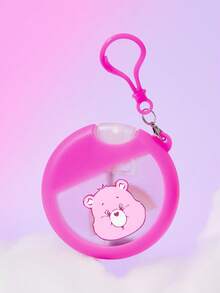 SHEIN X Care Bears 25ml/0.87oz 可愛熊便攜噴霧瓶，可補充酒精洗手液瓶，配備矽膠保護套，附掛繩，柔軟矽膠材質，迷你卡片噴霧瓶，化妝品旅行分裝瓶，按壓式噴嘴 - 彩色 - 查看 14