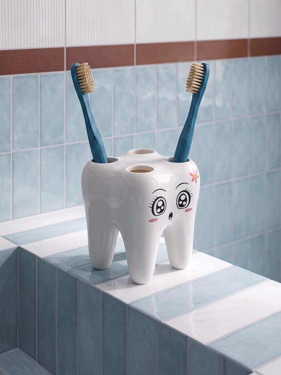 Joivida 1Pc/2Pcs Popular And Creative Toothbrush Base, No-Hole ...