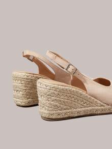 Styleloop Women's Wedge & Platform Shoes, Bohemian, Beach Vacation, Western Wind, Summer Wear, Travel Essentials - Apricot - View 4