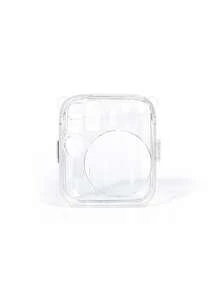 Teckwe 1pc Transparent Protective Case For Instant Camera, Clear Crystal Slim Design, Anti-Drop & Anti-Scratch Full Protection, Lightweight & Portable, Perfect For Daily Home & Travel Use, Durable & Affordable Camera Accessory - View 6