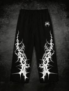 Gym Rark Men's Thorn Spider Print Sports Long Pants - Multicolor - View 1