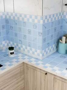 Self-Adhesive Aluminum Foil Kitchen Wall Stickers For Oil-Proof And Waterproof Cabinets, Moisture-Resistant Stove And Kitchen Specialty Use - multicolor - View 9