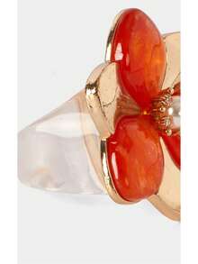 Noxbound Acrylic Rings, Earrings.[Accessories Color Random] - Multicolor - View 6