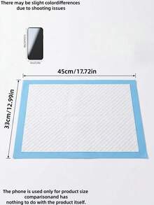 100-Count Pet Pads, Thickened Super Absorbent Disposable Dog Potty Training Pads, Leak-Proof & Odor-Eliminating Cat Liner Pads - one-size - View 3