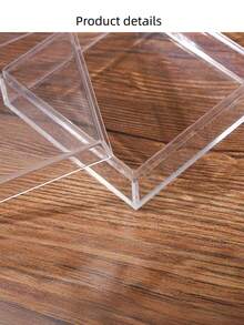 10/20 Packs Clear Lidded Acrylic Display Boxes - Square Clear Cube Containers, Ideal For Candies, Home & Office Decor, Parties, Wedding Favors, Valentine's Day Events And Multi-Purpose Storage, Gift Boxes, Jewelry And Mor - Multicolor - View 12
