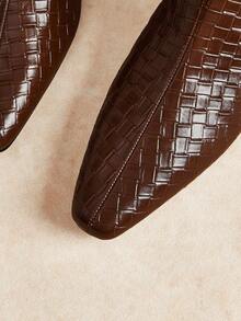 Rosivie Sepatu Bot Setengah Betis Wanita - Coklat - View 5