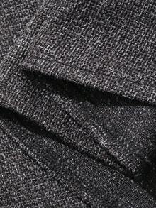 FRIFUL Women's Ruffle Strap Long Dress Vacation Brunch Dark Grey Summer French Elegant French - Grey - View 3