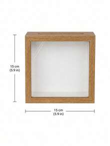 Haus Hana Ticket Stub Memory Box Display Frame, Clear Front Shadow Box With Top Drop Slot For Train, Concert & Movie Tickets, Travel Receipts, Boarding Passes, Photos & Small Mementos, Desktop Or Wall Keepsake Organizer Gift - multicolor - View 14