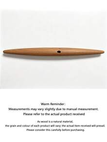 1 Set Of Wooden Rolling Pin For Modern Pasta Machine - Brown - View 5