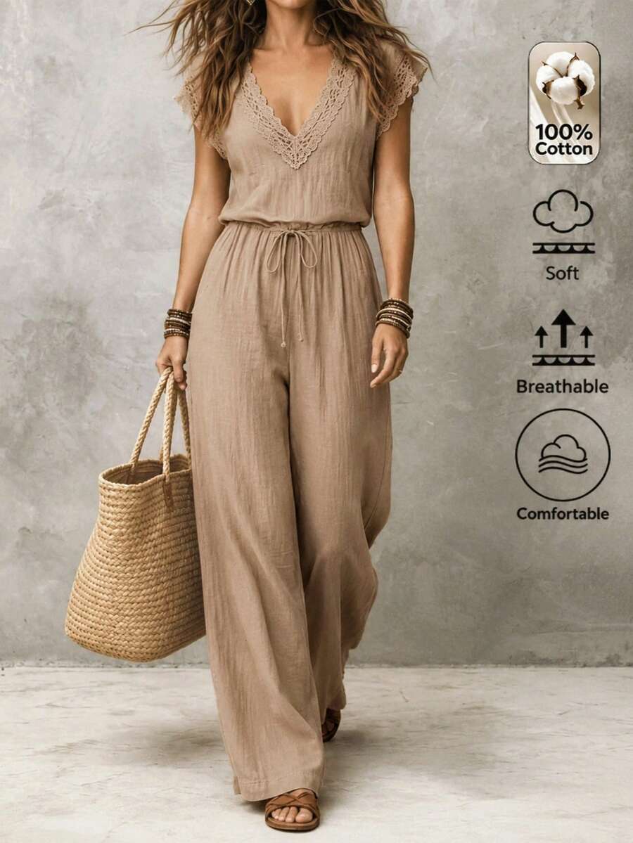 Zayélia Women Elegant Color Block Two Pieces Set, Long/Short Sleeve Blouse With Matching Skirt, Chic Casual O - Apricot - View 1
