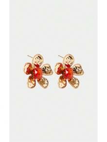 Noxbound Acrylic Rings, Earrings.[Accessories Color Random] - Multicolor - View 4