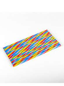 6/12/24/48pcs 7-In-1 Rainbow Striped Pencils, Multi-Color Single Core Poplar Wood Creative Drawing Pencils For Kids Sketching - multicolor - View 9