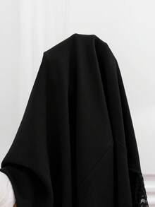 Miaspire 大尺碼女款蕾絲拼接休閒優雅商務休閒日常夏季洋裝，適合婚禮正式場合，黑色 - 黑色 - 查看 8