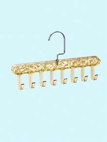 1pc Multi-Hook Metal Hanger For Camisoles, Multi-Functional Storage Organizer For Underwear And Tank Tops, Suitable For Home And Dormitory Use. - Multicolor - View 18
