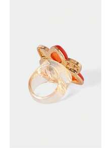 Noxbound Acrylic Rings, Earrings.[Accessories Color Random] - Multicolor - View 7