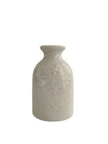 Haus Hana 1个精美陶瓷花瓶，创意家居装饰工艺品，用途广泛，可用作香薰架和迷你花瓶，适用于插花/水培植物，是客厅、玄关、卧室梳妆台和办公桌的理想之选，也是一份完美的优雅礼物。 - 彩色 - 查看 17