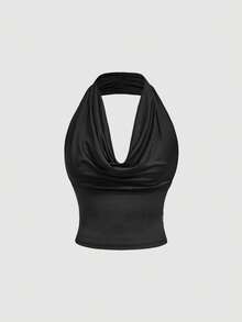 SHEIN MOD 2件組 3種穿法女款休閒純色修身上衣，C - 淺灰色 - 查看 17