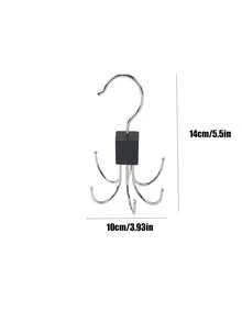 Haus Hana 1pc/2pcs/4pcs Waistband Hook, Wardrobe Waistband Storage Rack, 360° Rotation, Saves Space, Can Store Bras, Blouses, Ties, Scarves, Wallets, Etc. - Multicolor - View 14