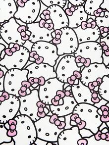 HELLO KITTY AND FRIENDS | SHEIN 升級版雙層布料護髮帽，寬邊彈性緞面睡眠帽，柔軟舒適，適合居家日常睡眠穿戴 - 粉色 - 查看 9