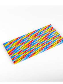 6/12/24/48pcs 7-In-1 Rainbow Striped Pencils, Multi-Color Single Core Poplar Wood Creative Drawing Pencils For Kids Sketching - multicolor - View 10