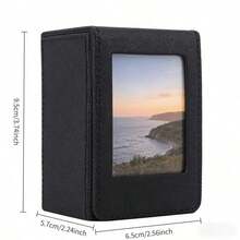 Madebyblanc Large Capacity 3 Inch And SQ Instant Photo Storage Box, Premium Faux Leather Texture All-In-One Display And Organizer Case For Square Photos, Gaming Cards, Trading Cards And Collectibles,Magnetic Flip Cover Design,Perfect For Living Room, Bedroom, Study And Office Display, Ideal Gift For Photography Lovers, Travel Enthusiasts And Memory Keeping,Foldable Design Photo Box, Display And Storage Integrated,Travel Essentials, Home Essentials - Multicolor - View 12