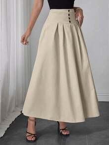 Modelyn Falda plisada decorativa de color albaricoque - Albaricoque - Ver 7