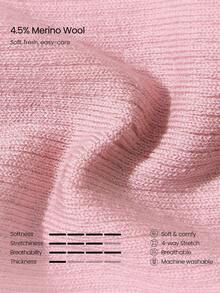 GLOWMODE Stay Poised Cozy Warm Waist Support Wrap Multi-Styling Barre Ballet Pilates Studio Daily Casual - Ballet powder - View 5