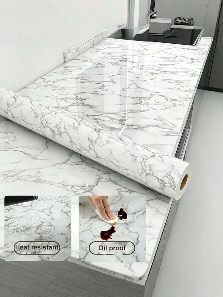 Self-Adhesive Aluminum Foil Kitchen Wall Stickers For Oil-Proof And Waterproof Cabinets, Moisture-Resistant Stove And Kitchen Specialty Use - multicolor - View 7