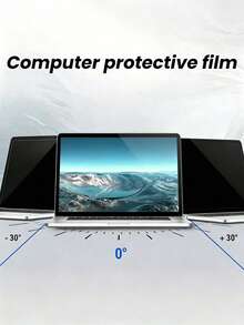 Teckwe 1pc Magnetic Removable Screen Protector For BookPro Laptop Easy Installation Bubble-Free Application Multiple Styles Available High Definition Anti-Scratch Protective Film Perfect For Daily Home And Office Use Durable And Practical Laptop Accessory - View 3