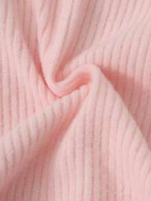 SHEIN 青少年女孩 T-Shirt 百搭休閒貓咪印花 4件組 高領長袖保暖內層打底衫 - 彩色 - 查看 7