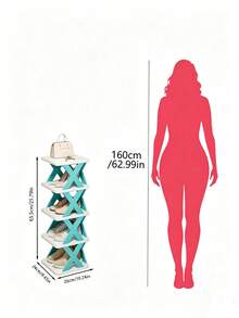 Shoe Rack Household Door Multi-Layer Small Narrow Simple Shoe Rack Entry Door Storage Dormitory Shoe Cabinet - View 3