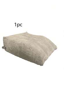 1/2PCS Inflatable Leg & Knee Relief Support Cushion - Wedge Pillow Gently Elevates Legs To Relax Muscles & Comfort Swelling - Light Grey - View 11