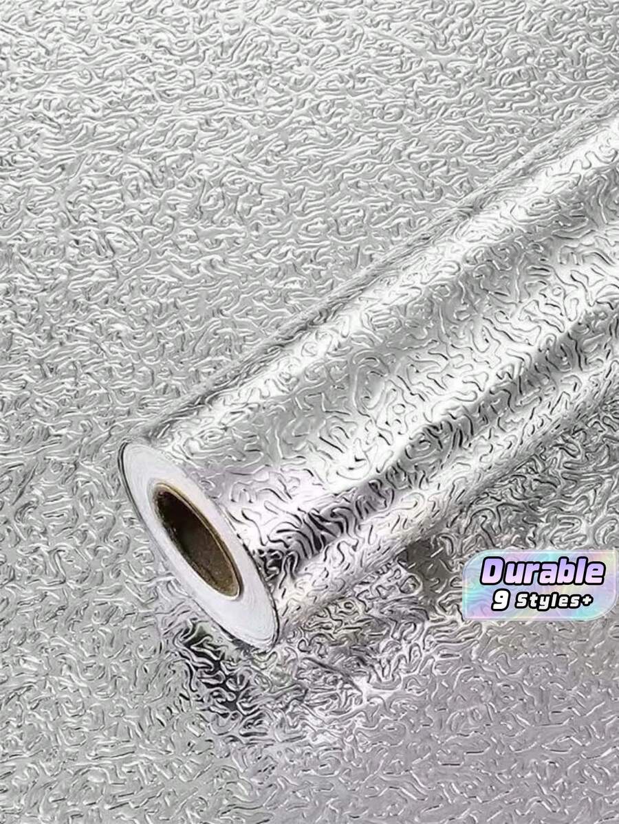 Self-Adhesive Aluminum Foil Kitchen Wall Stickers For Oil-Proof And Waterproof Cabinets, Moisture-Resistant Stove And Kitchen Specialty Use - multicolor - View 1