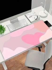 1PC Large Non Slip Washable Rubber Base Polyester Surface Desk Mat Mouse Pad Keyboard Pad Computer Laptop Mat For Gaming Office Home Remote Work Desk Accessories Durable Smooth - multicolor - View 5