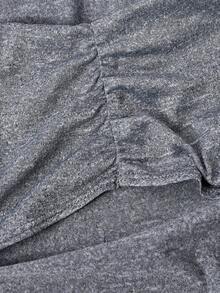 SHEIN MOD 2件組 3種穿法女款休閒純色修身上衣，C - 淺灰色 - 查看 13