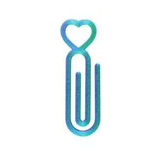 1/2/4/5/10 piezas Clips de lienzo para pintura de diamantes 5D con forma de corazón, pinzas de fijación y posicionamiento de lienzo, herramientas DIY de bordado de strass cuadradas y redondas hechas a mano - Azul-verde - Ver 4