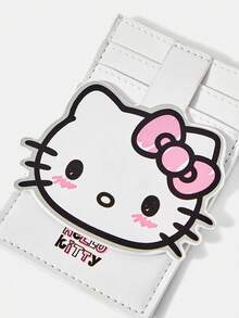 HELLO KITTY AND FRIENDS | SHEIN 粉色分層時尚便攜印花卡包 - 粉色B - 查看 3