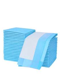100-Count Pet Pads, Thickened Super Absorbent Disposable Dog Potty Training Pads, Leak-Proof & Odor-Eliminating Cat Liner Pads - one-size - View 8