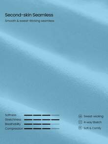 GLOWMODE 超細軟無縫 Work It Out 細肩帶掛脖上衣，露背設計，可拆式胸墊，適合訓練健身房運動，夏季穿著 - Blue Day - 查看 6
