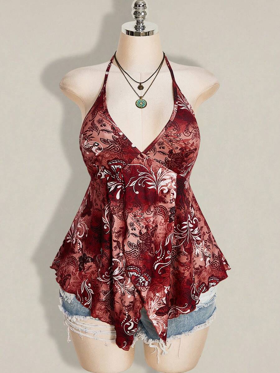 SHEIN ICON Plus Size Women's Spring/Summer Outdoor Vacation Casual ...