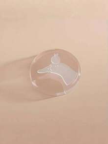Zazumi 1pc Silicone Transparent Door Knob Bumper Pad With Animal Pattern Door Stopper For Entry Fridge Wall Anti-Collision Buffer Mat 4 Styles Optional - Multicolor - View 15