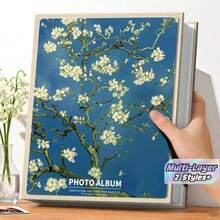 6-Inch 200-Pocket High Capacity Photo Album Book, Memo Album - Multicolor - View 1